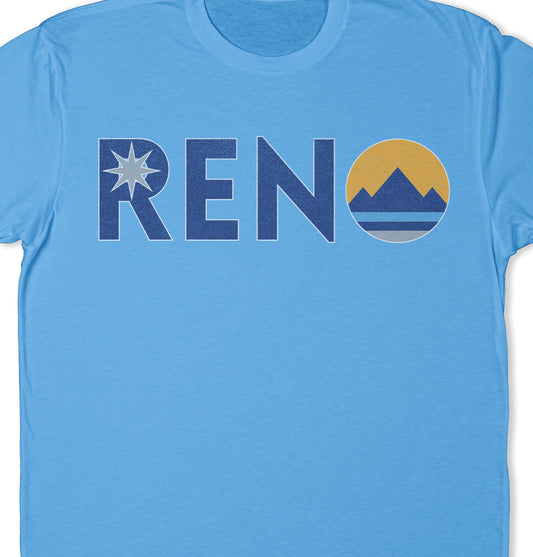 Reno T-Shirt - Reno, NV Flag